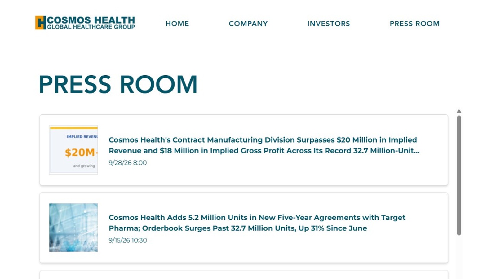 Company site